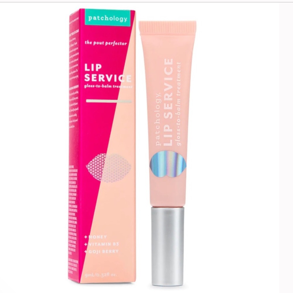 NEW Patchology lip service gloss to balm